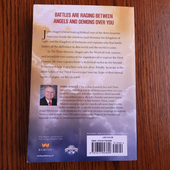 The Three Heavens / Angels, Demons, and What Lies Ahead / John Hagee / Book - Picture 3 of 7